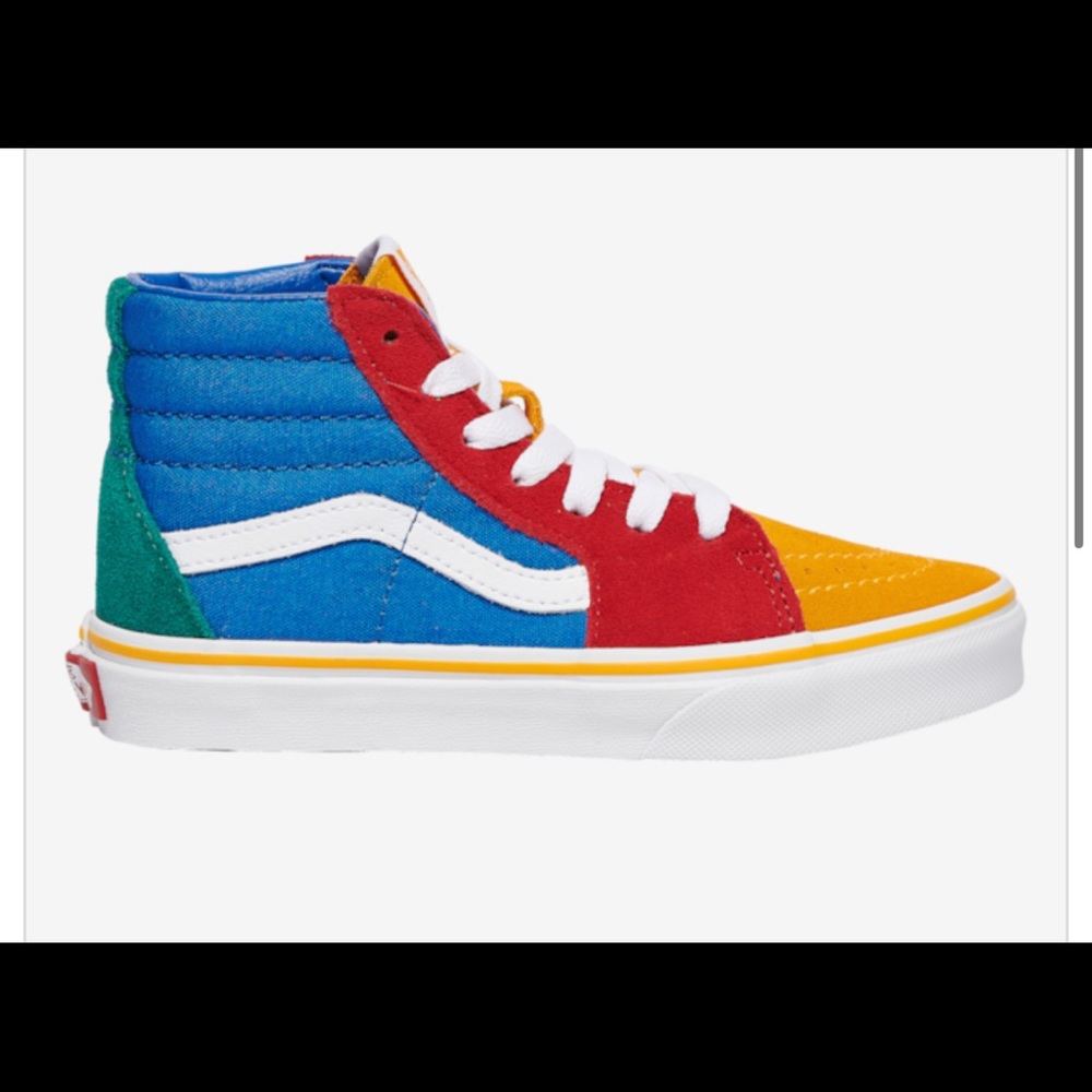 VANS sk8-hi “primary block”